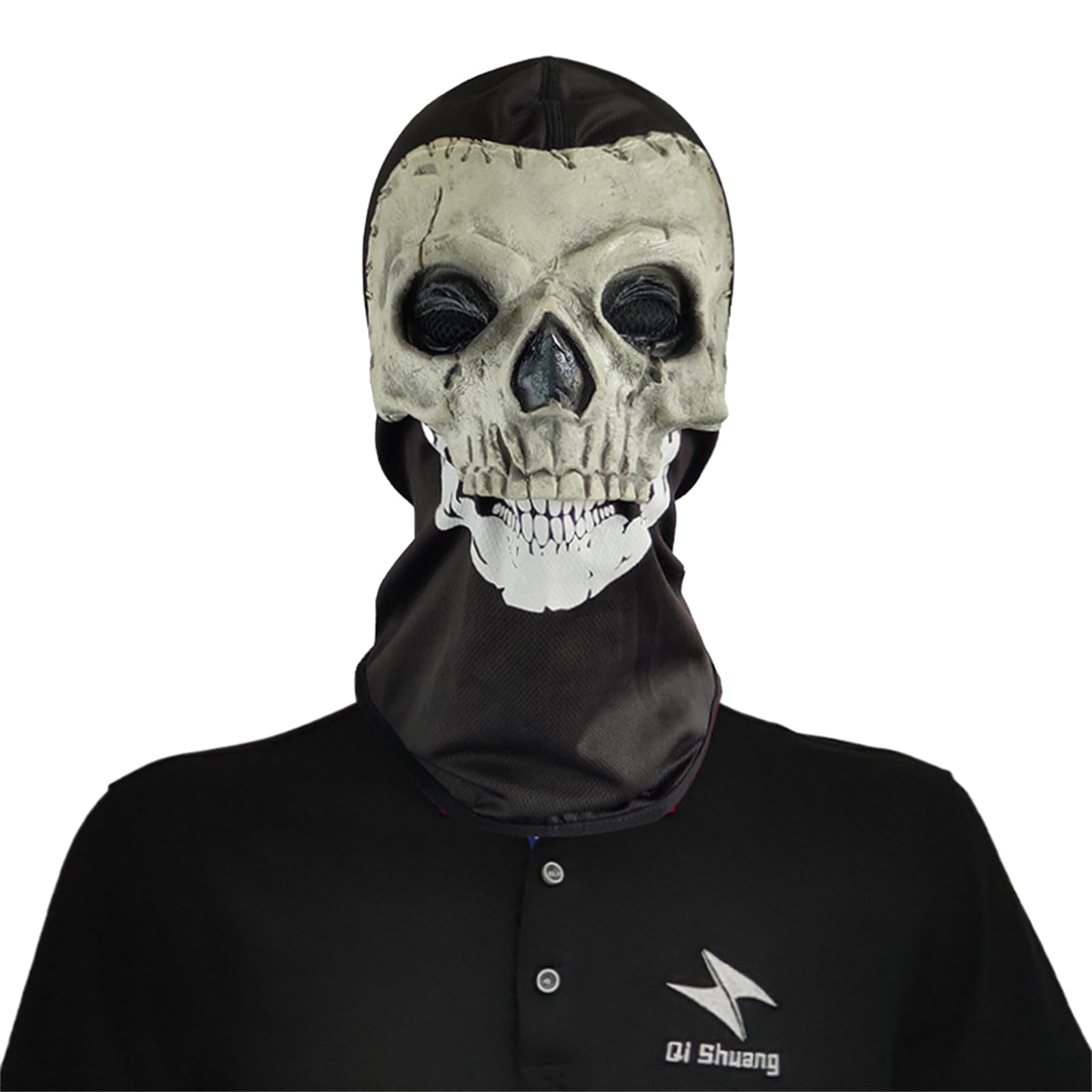 Aurgiarme Halloween-Totenkopf-Gesicht für Erwachsene, voller Kopf, Halloween-Kostüm, Zubehör, Halloween, Cosplay, Totenkopf, Vollgesicht, Halloween, Totenkopf für Herren