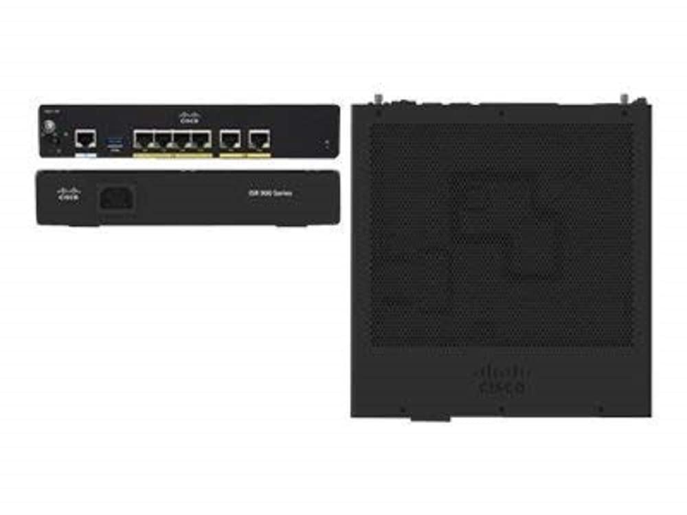 Cisco Systems C921-4P Integrated Services Router, Schwarz