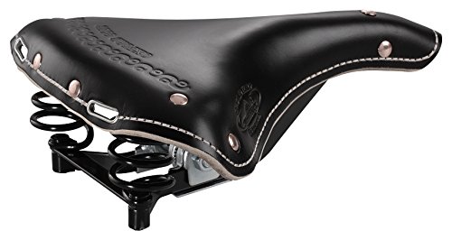 MONTEGRAPPA Unisex-Youth Selle M.Grappa 1990 Oxford SCHWARZ IN Leder