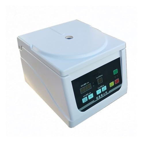 Zentrifugalmaschine, Bank-Top-Low-Speed-Zentrifuge Elektrische Zentrifuge Blut/Schönheit/Biologie/Blutsammelrohr/Glaszentrifuge 4000 (R/min)(Main unit+8 * 10ml centrifuge tube rotor)