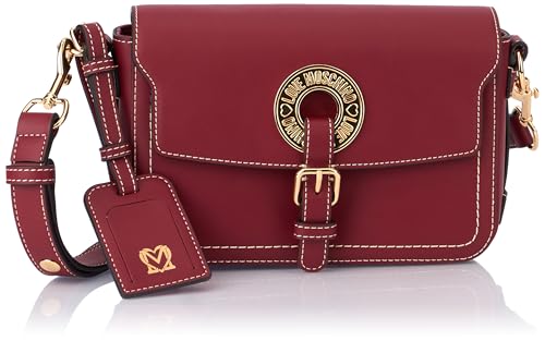 Love Moschino Damen Jc4050pp1llg0552 Schultertasche, Bordeaux