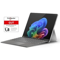 Microsoft Surface Pro (11. Generation) Copilot+ PC 13" 2in1 Platin Snapdragon® X Plus 16GB/256GB SSD Win11 ZHX-00004