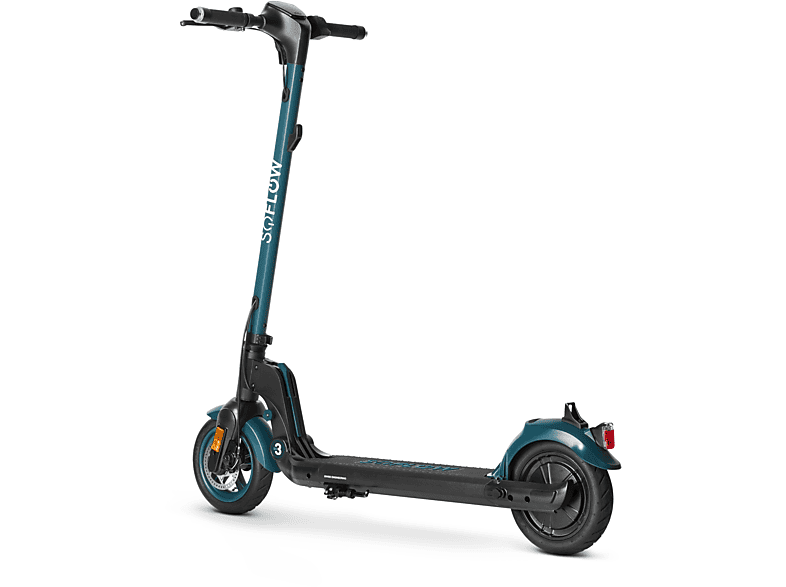 SOFLOW SO3 7.8 AH Gen 2, mit Blinker E-Scooter (8,5 Zoll, Grün, Schwarz)