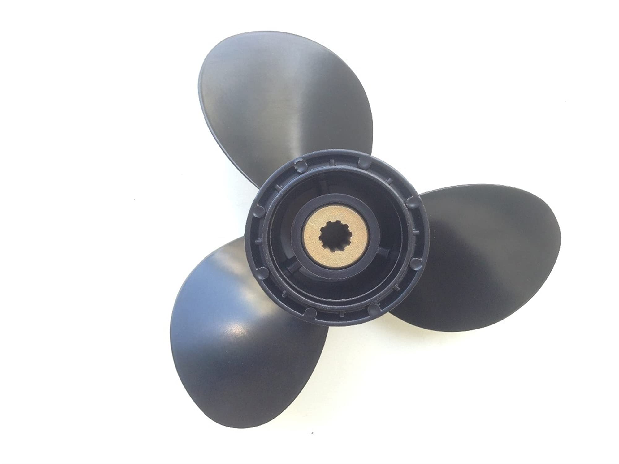 Jodriva 9 1/4 x 12 8–20 PS, for Suzuki, Aluminium-Propeller, 10 Zähne, Außenbordmotoren, Marine-Propeller Bootspropeller