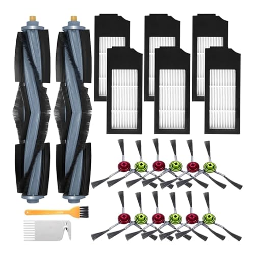 Hauptbürstenfilter for Staubsaugerrollen, kompatibel mit Ecovacs Deebot X1 Omni / X1 Turbo / X1 und X1 Plus, Ersatzzubehör for Staubsauger