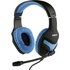 Konix Nemesis Headset Gaming Over Ear Headset kabelgebunden Stereo Schwarz-Blau