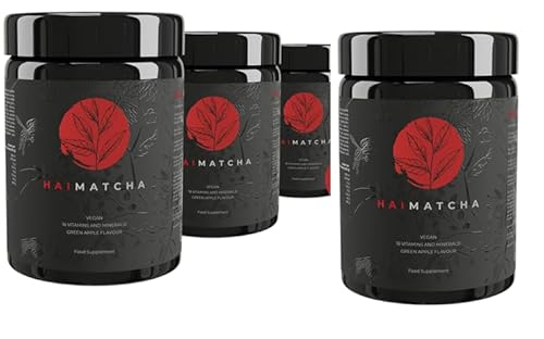 4x Hai Matcha Nahrungsergänzungsmittel 150g