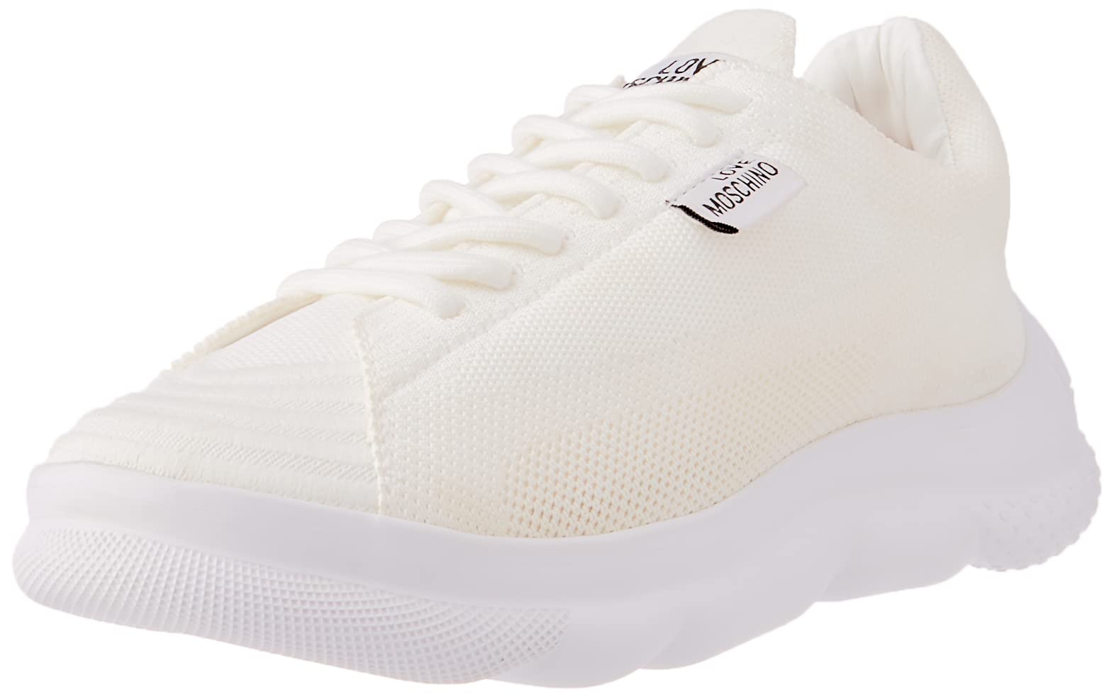 Love Moschino Damen Scarpa Oxford-Schuh, Weiß, 39 EU