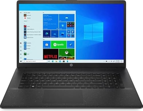 HP (17,3 Zoll HD+ Notebook (Intel Celeron N4120 Quad-Core, 2.60 GHz, 16 GB DDR4, 512 GB SSD, Intel HD605, HDMI, Webcam, Bluetooth, USB 3.0, WLAN, Windows 11 Prof. 64 Bit) - 7316