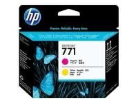 HP 771 Original Druckkopf magenta und gelb