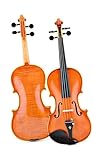 DAYKET Standard Violine Orange Professionelle Violine(1/4 Size)