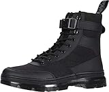 Dr. Martens Damen 8 Tie Boots, Black Element Black Poly Rip Stop Ot9286, 45 EU