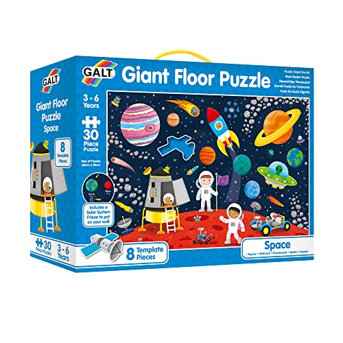 Galt Toys, Giant Floor Puzzle - Space, Floor Puzzles for Kids, Ages 3 Years Plus