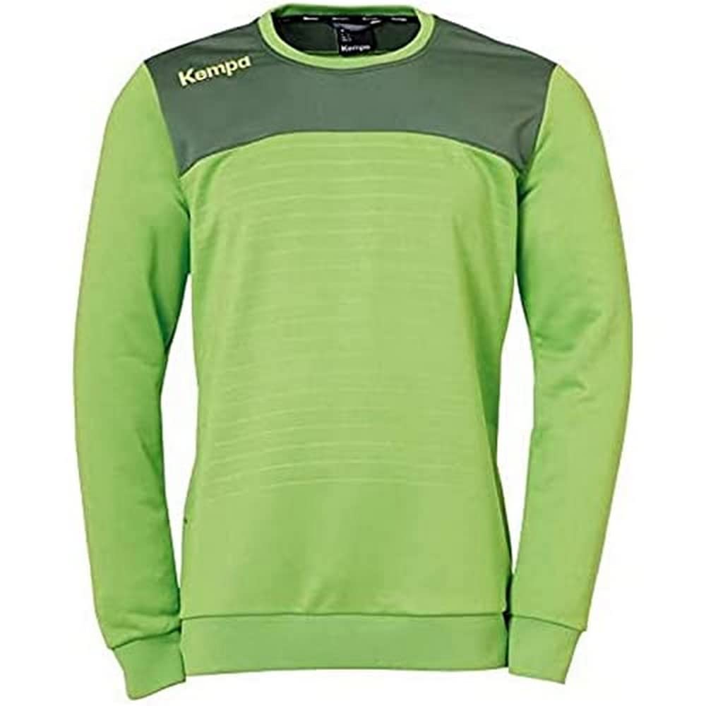 Kempa Herren Emotion 2.0 Training Top Longsleeve, Hope grün/Dragon grün, XXL