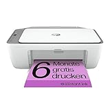 HP DeskJet 2720e Multifunktionsdrucker, 6 Monate gratis drucken mit HP Instant Ink inklusive, Drucker, Scanner, Kopierer, WLAN