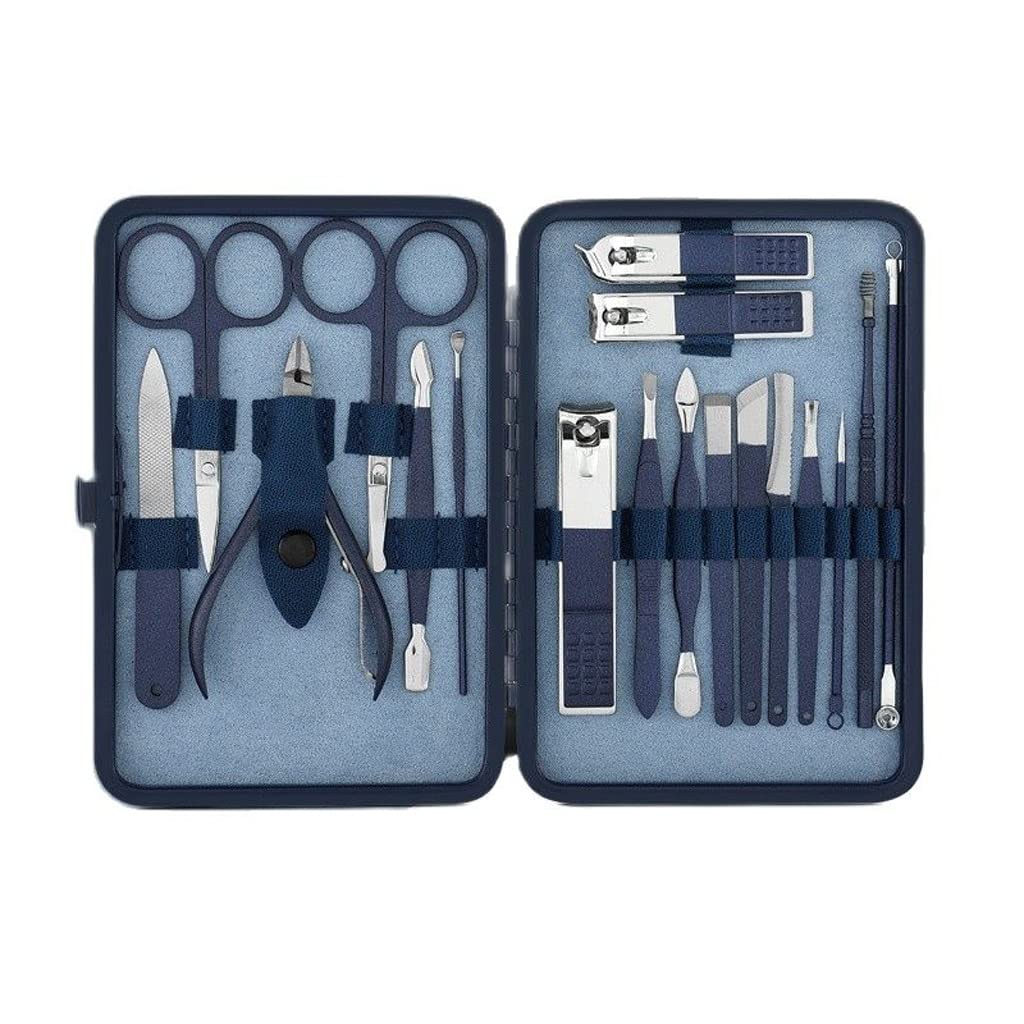 Maniküre-Werkzeug-Set, Edelstahl, Nagelknipser, Trimmer, Messer, Nagelknipser, Nagelkunst-Werkzeug (D 1)