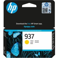 HP Tinte gelb 800 S. No.937 ca. 800 Seiten, OJ 9110/9120/9130 (4S6W4NE#CE1)