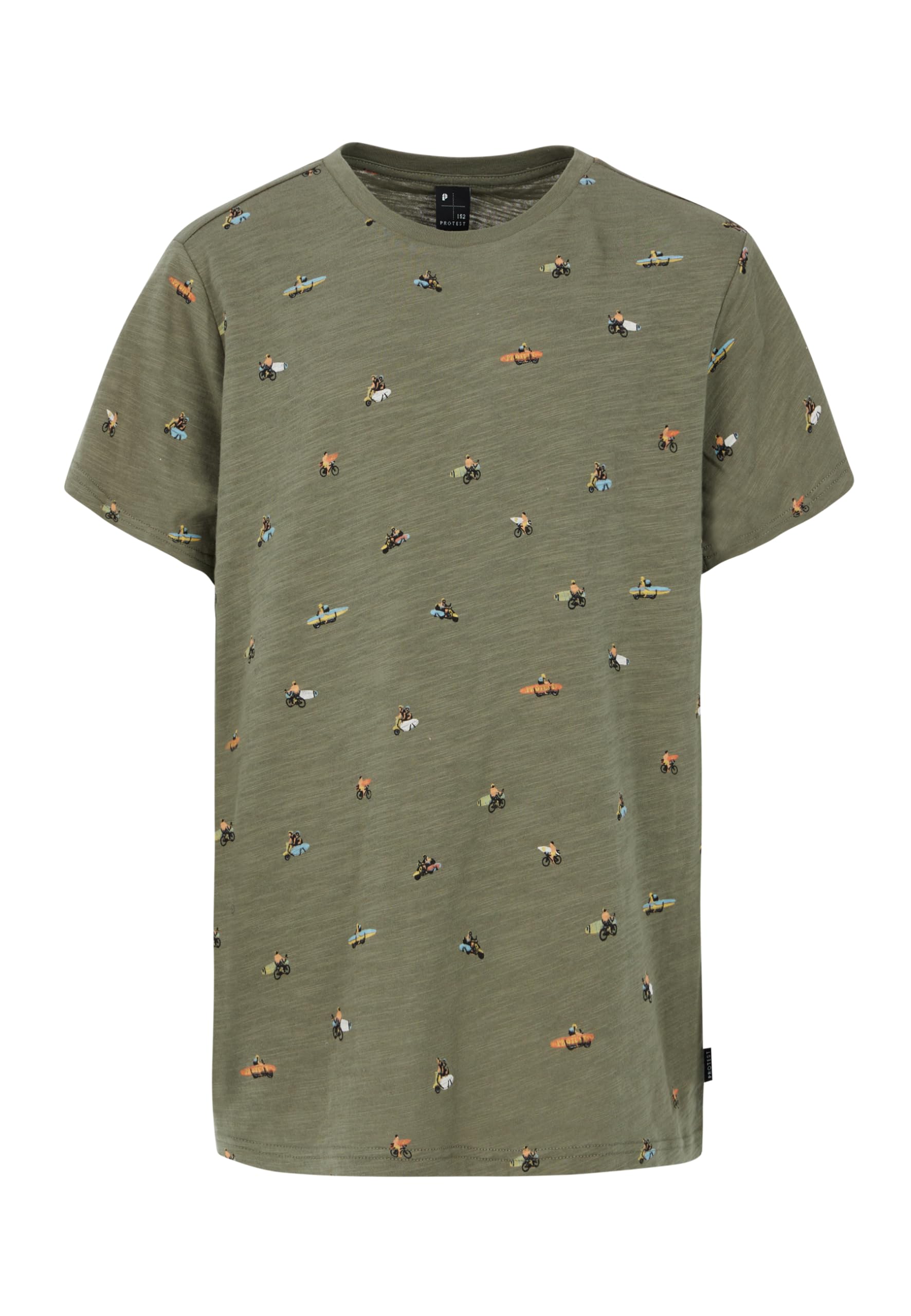 Protest Boys T-Shirt PRTBELLO JR Artichoke Green 164