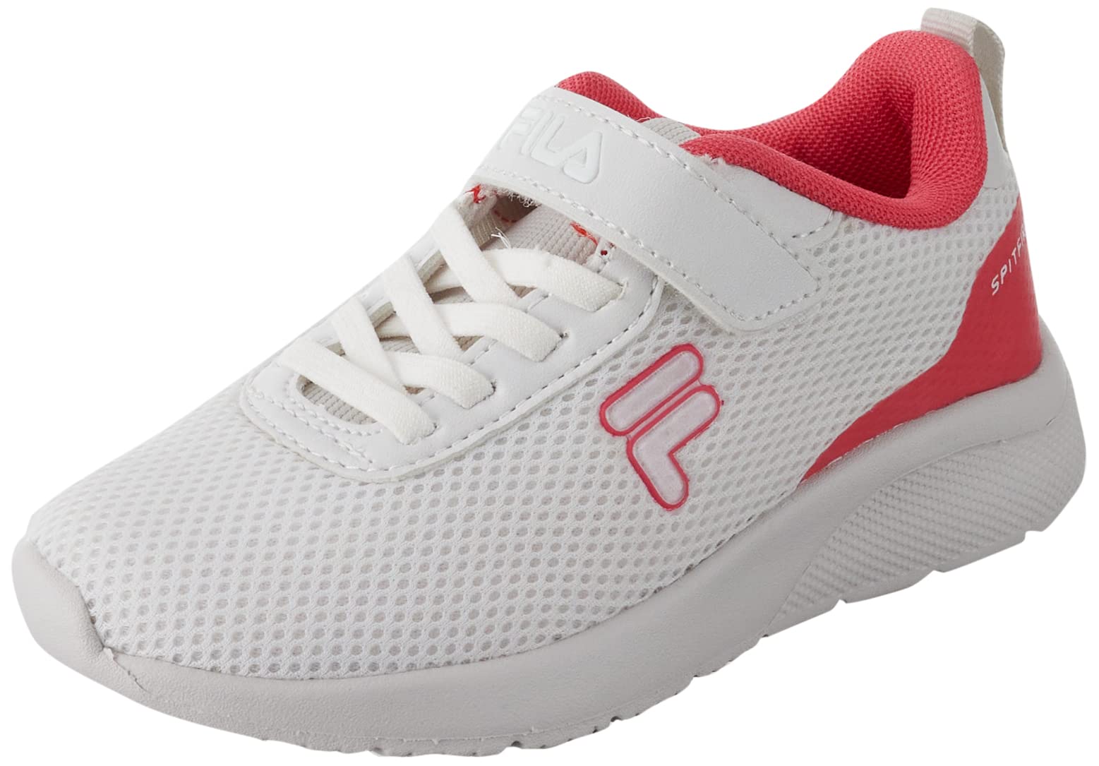 FILA Unisex Kinder Spitfire V Kids Laufschuh, Nimbus Cloud-Teaberry, 33 EU