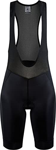 Craft Damen Core Endur Bib kurz (Größe M, schwarz)