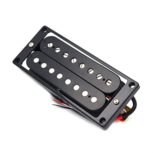 ZENGXUE Dual-Spule 8 String E-Gitarren-Pickup-Pickup Schwarz Für Gibson Humbucker Tonabnehmer Set (Color : Bridge Pickup)