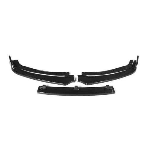 Splitter 3X Auto Front Stoßstange Lip Diffusor Splitter Spoiler Schutz Abdeckung Front Stoßstange Kinn Body Kits Für 3 Serie F30 F35 2012-2015 Frontlippe(Kohlefaser-Optik)