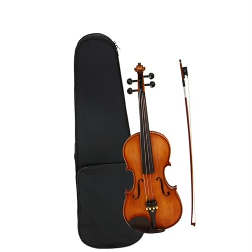 Standard Violine Matte Violine Ebenholz Griffbrett Antike Handgemachte Spielen Anfänger Violine(1/4)