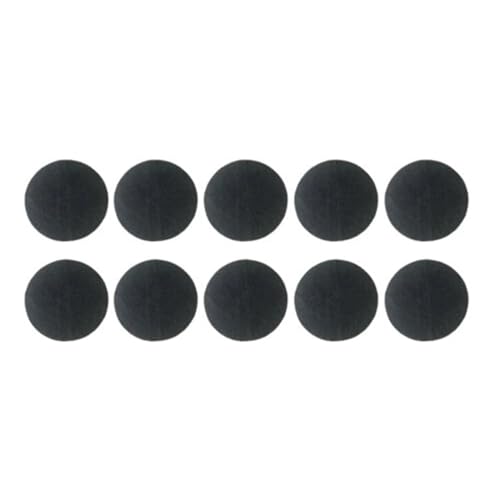 BFVAKBKYT Nicht gewebter Baum Mulch Ring Baumschutz, Tree Ring Barrier Protect Your Trees with These 10pcs Non Woven Fabric Mulch Rings Mulch Mats(Black)