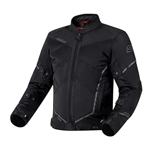 ozone TEXTILE JACKET JET II BLACK 3XL