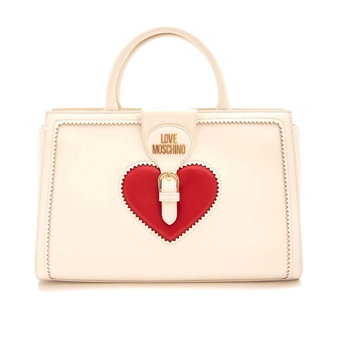 Love Moschino Damen Borsa Pu Avorio Umhngetasche, Mehrfarbig