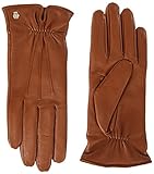 Roeckl Damen Klassiker-Gerafft Handschuhe, Braun, 7