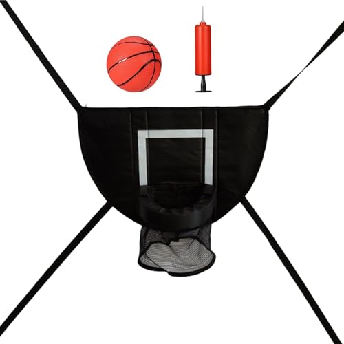 Uitndvyte Basketbälle Hoop Set Bord Behänge Haken Indoor Outdoor Basketball Set Mit Net Kinder Basketball Sport Spielzeug