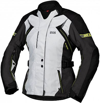 IXS Motorradjacke mit Protektoren Motorrad Jacke Tour Liz-ST Damen Textiljacke schwarz/rot XL, Tourer, Ganzjährig, Polyester