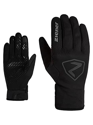 Ziener Unisex SMU 22-GTX INF 274 TOUCH Fahrradhandschuhe Langfinger | Gore-Tex Infinium, gepolstert, atmungsaktiv, black, 6,5