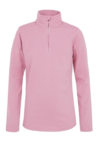 Protest Girls 1/4 Zip Top FABRIZOY JR 10K Wasserdicht Und Atmungsaktive Elastischer Stoff Cameo Pink 164