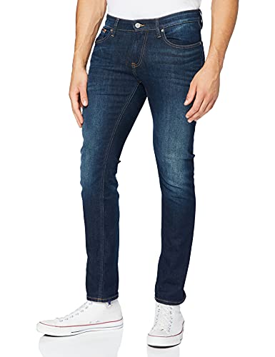 Tommy Jeans Herren Scanton Slim Jeans Blau (DARK COMFORT 933) W27/L36