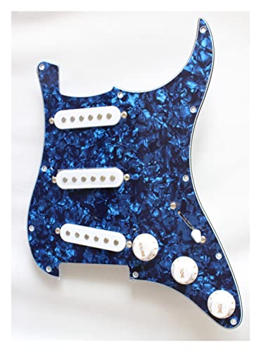 Geladenes Gitarren-Pickguard Gitarrenzubehör Ssh E-Gitarrenschutzplatte Elektrische Gitarre-Panel Für ST