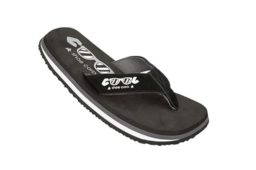 COOL shoe corp. Herren Original Flip-Flops, Schwarz 2, 33.5 EU Weit