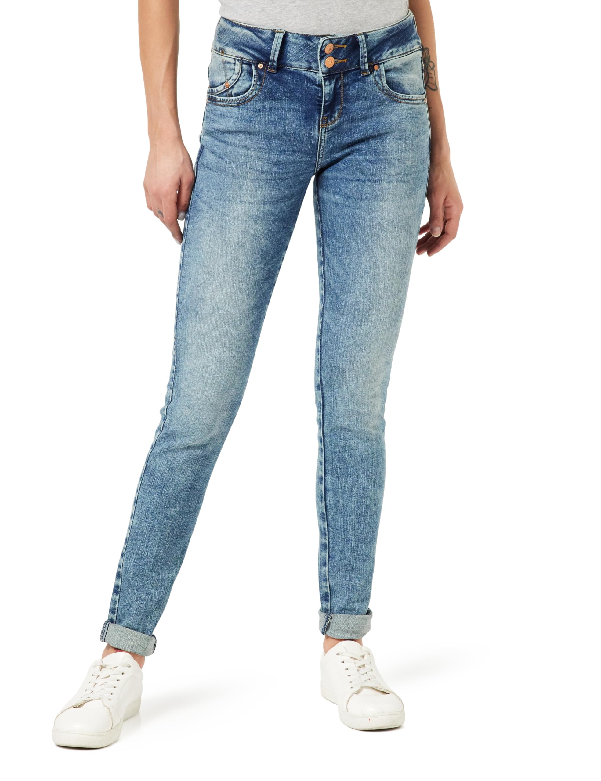 LTB Jeans Damen Molly M Jeans, Yule Wash 52214, 31W / 34L