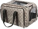 Trixie 28903 Tasche Maxima, erweiterbar, 33 × 32 × 54 cm, beige/braun