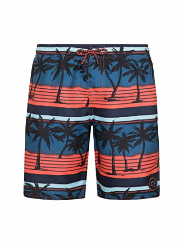 PRTMAURITS JR - Beachshort Badeshorts blau Gr. 152 Jungen Kinder