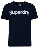 Superdry Damen CL Tee T-Shirt, Nautical Navy, M