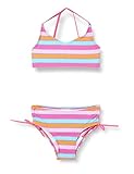 Playshoes Mädchen UV-Schutz Bikini Badeanzug Schwimmanzug Badebekleidung, pink, 122/128