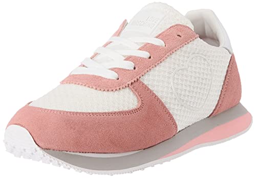 Love Moschino Damen Sneaker Oxford-Schuh, Weiß, 38 EU