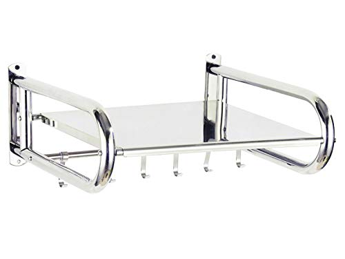 Shelf Edelstahl Küchenregale, Mikrowelle Rack, Mikrowelle Regal (Größe: 60 * 37 * 16cm)