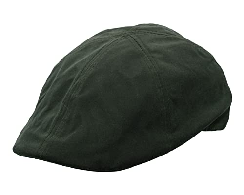 WALKER AND HAWKES - 6-Panel Bernard Duckbill Cap, olivgrün, M