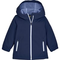 first instinct by killtec Unisex Softshelljacke/ Outdoorjacke mit Kapuze FIOS 18 MNS SFTSHLL JCKT; dunkelblau, 110, 39590-000