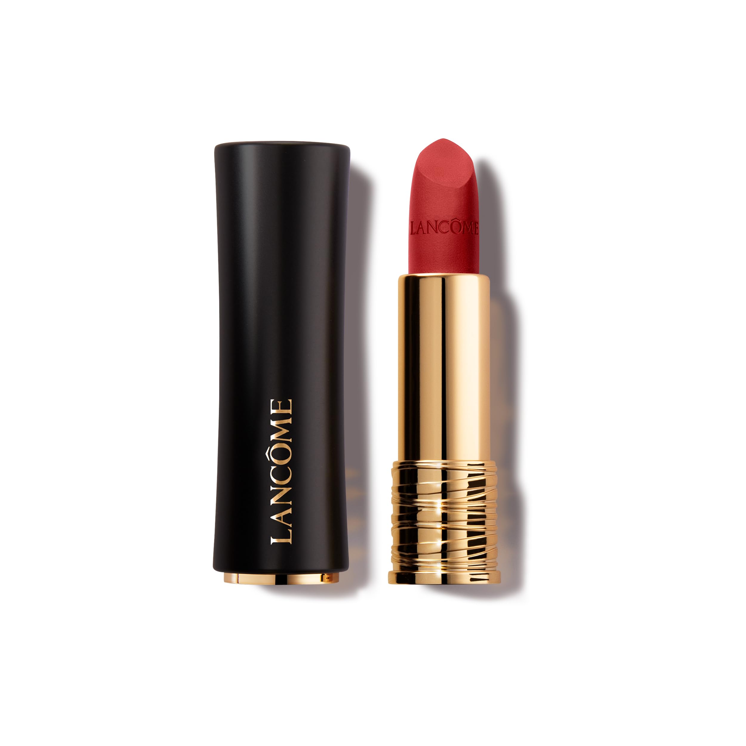 Lancôme L'Absolu Rouge Drama Matte Lipstick - Bold Matte Finish - Lasting Comfort & Hydration - 158 Red Is Drama