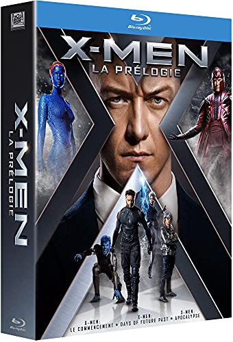 Coffret X-men prélogie 3 films : le commencement ; days of future past ; apocalypse [Blu-ray] [FR Import]