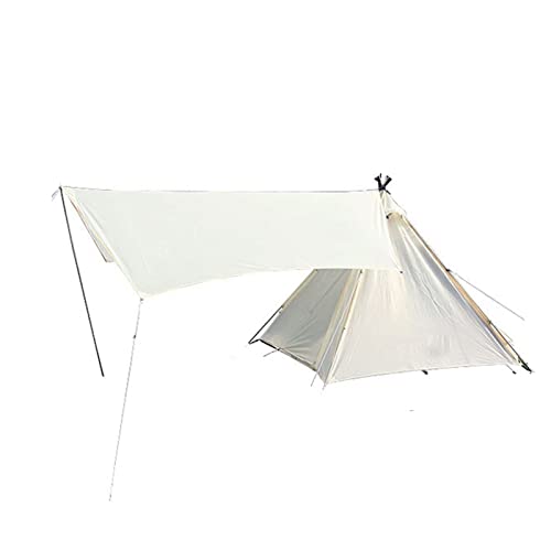 UHJKLA Campingzelt 4 Personen Ultraleichtes Zelt 68D Polyester Oxford Tuch Kombinationsset Outdoor Camping Sonnenschutz Und Regenschutz Home Driving Tour